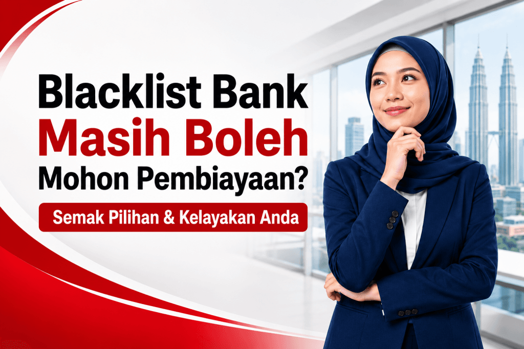 Seorang wanita profesional tersenyum sambil berpeluk tubuh dengan berlatarbelakangkan Menara Berkembar Petronas.